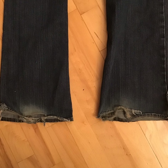 Silver Alex Jean Distressed Size 29/35 - Picture 5 of 8